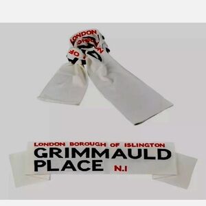Universal White and Black Scarf